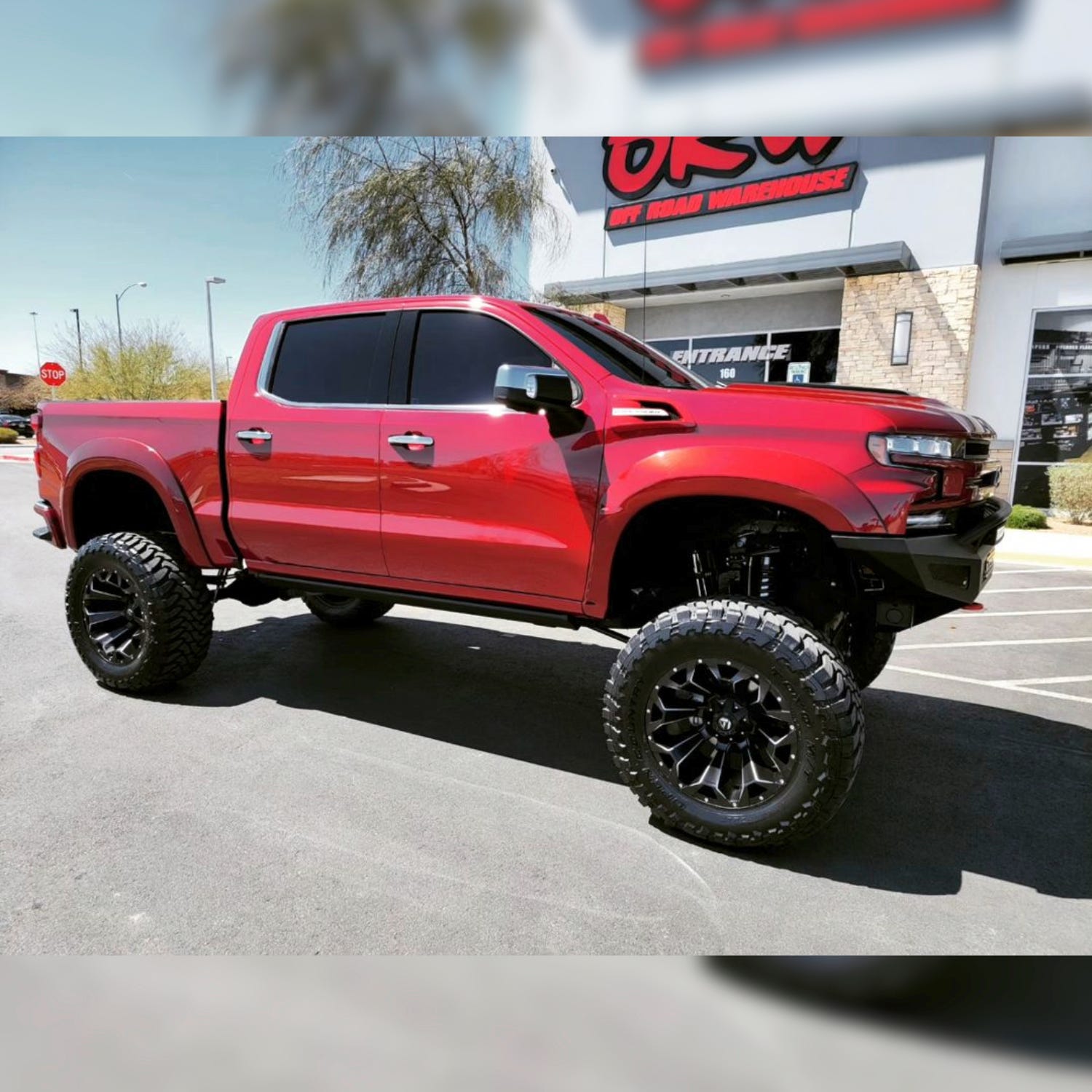 2022 Red Silverado