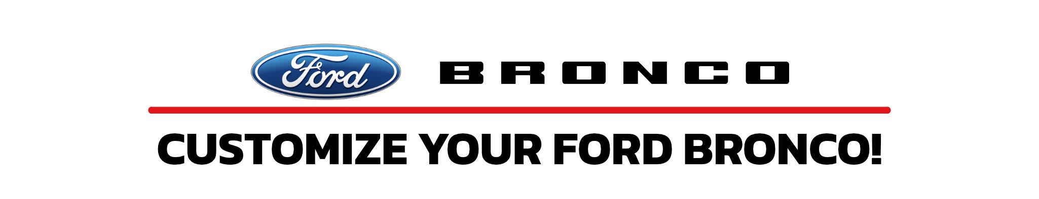 customize your ford bronco