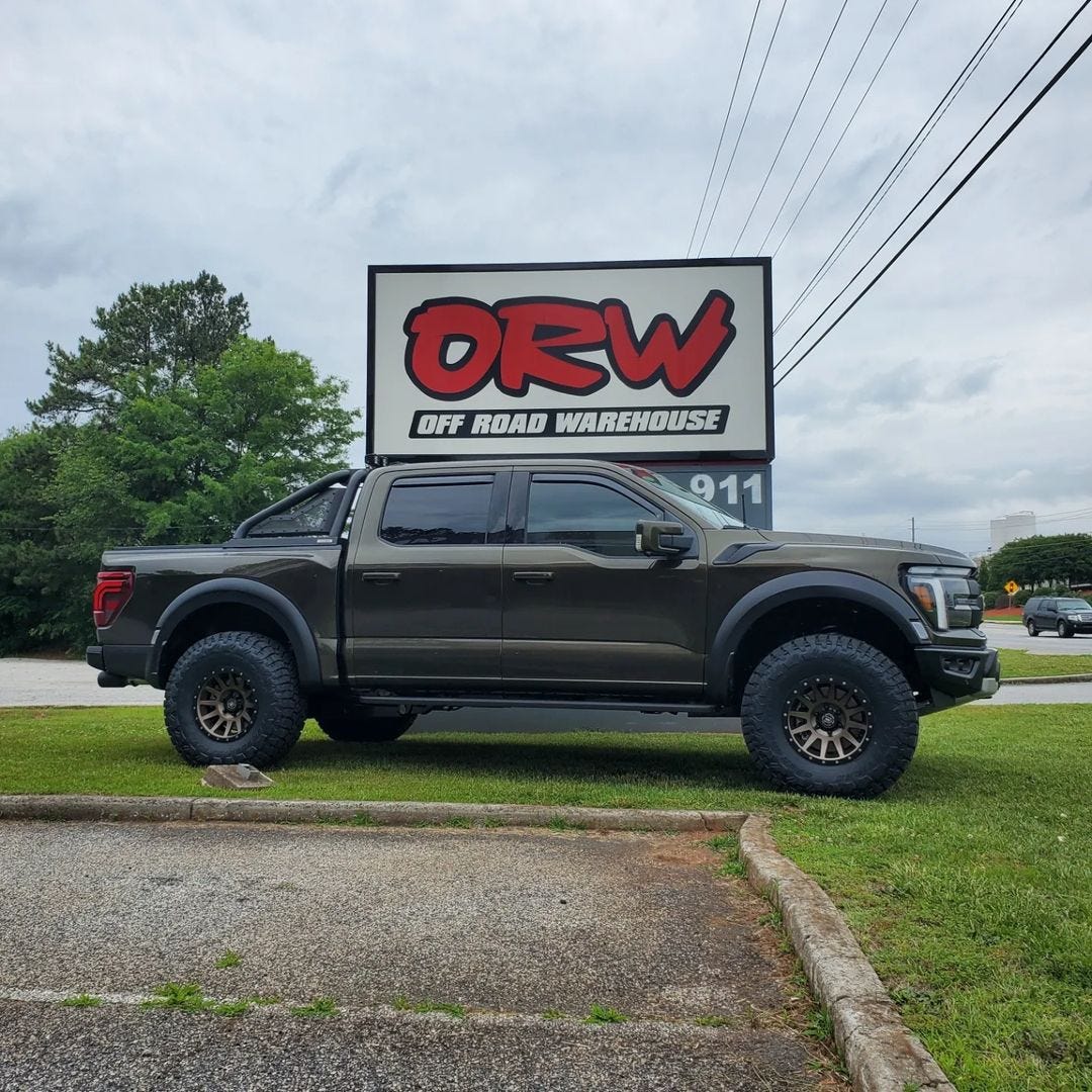 2024 Olive Drab Ford Raptor MR