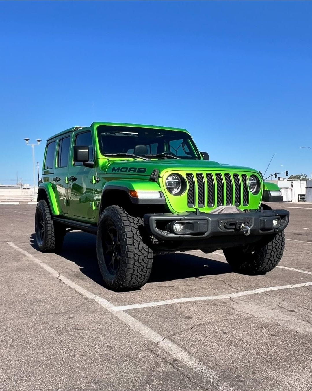 2019 Green Jeep JLU MS