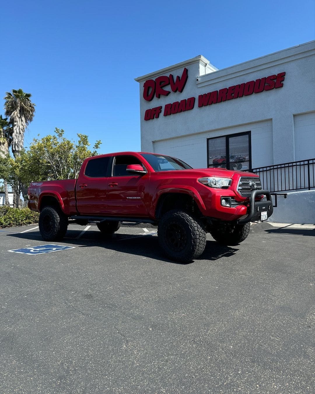 2023 Red Toyota Tacoma ES