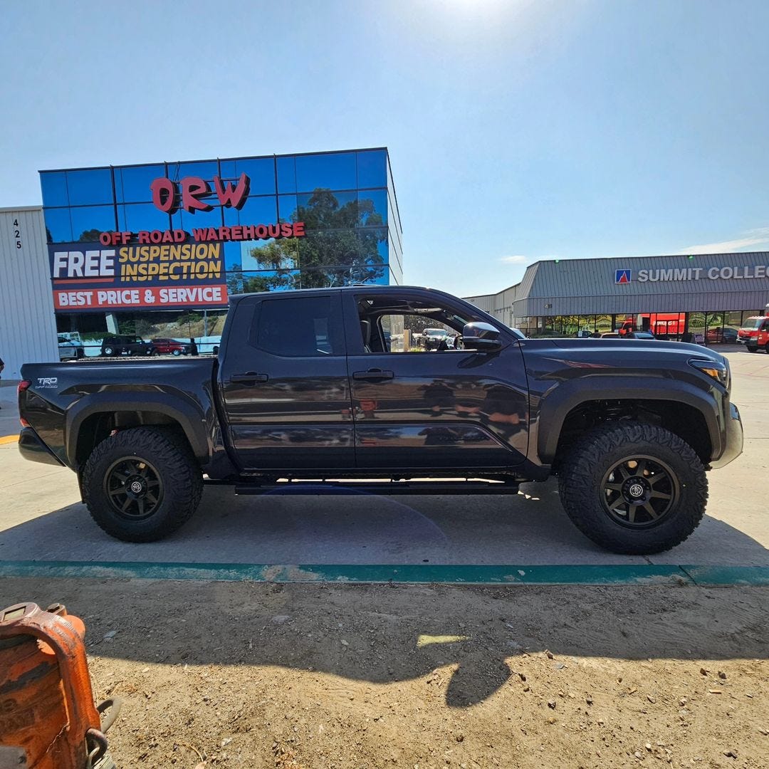 2024 Gray Toyota Tacoma EC