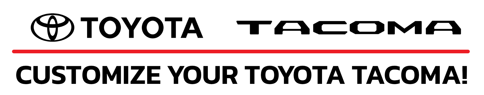 customize your toyota tacoma