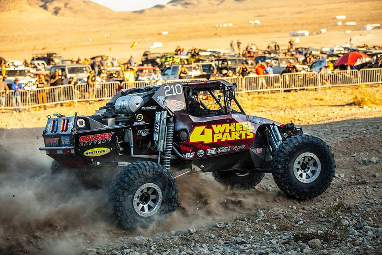 off-road vehicle driving