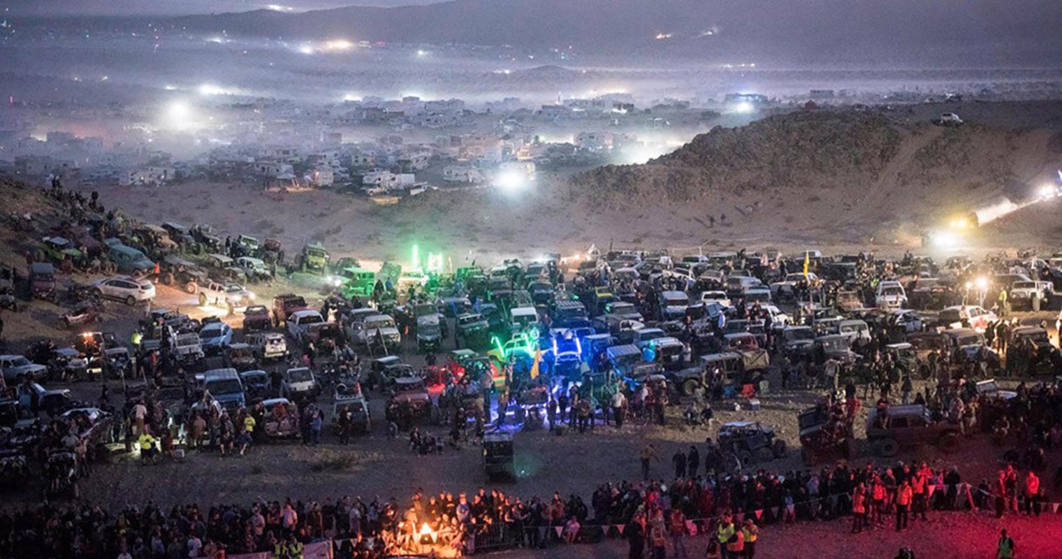 king of the hammers view of the crowd