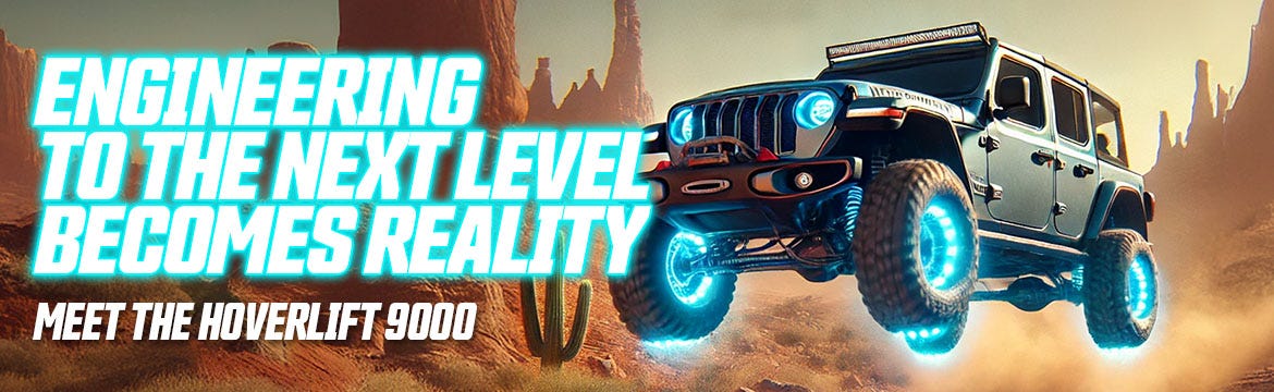 engineering to the next level becomes reality - meet the hoverlift 9000 | 4WP