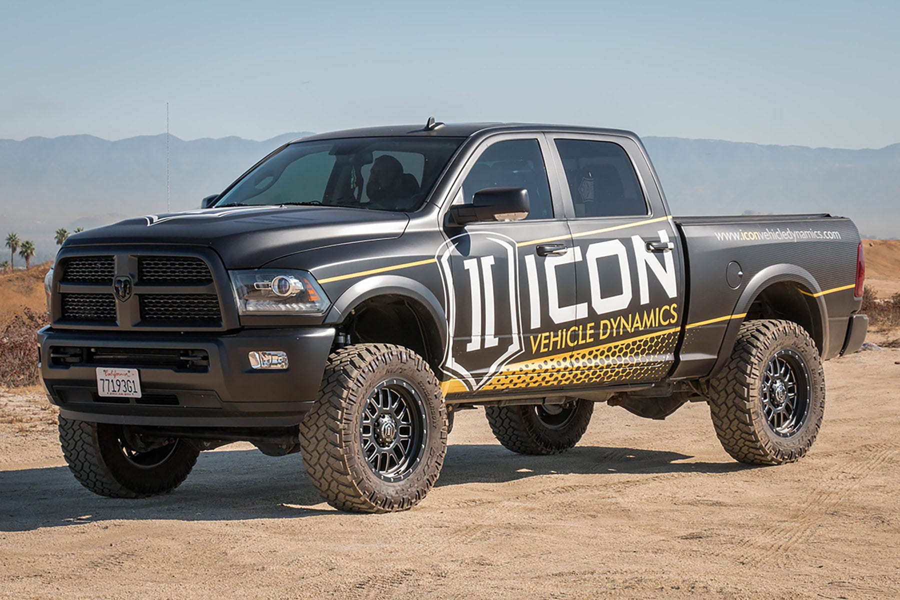 icon alloy wheel on vehicle