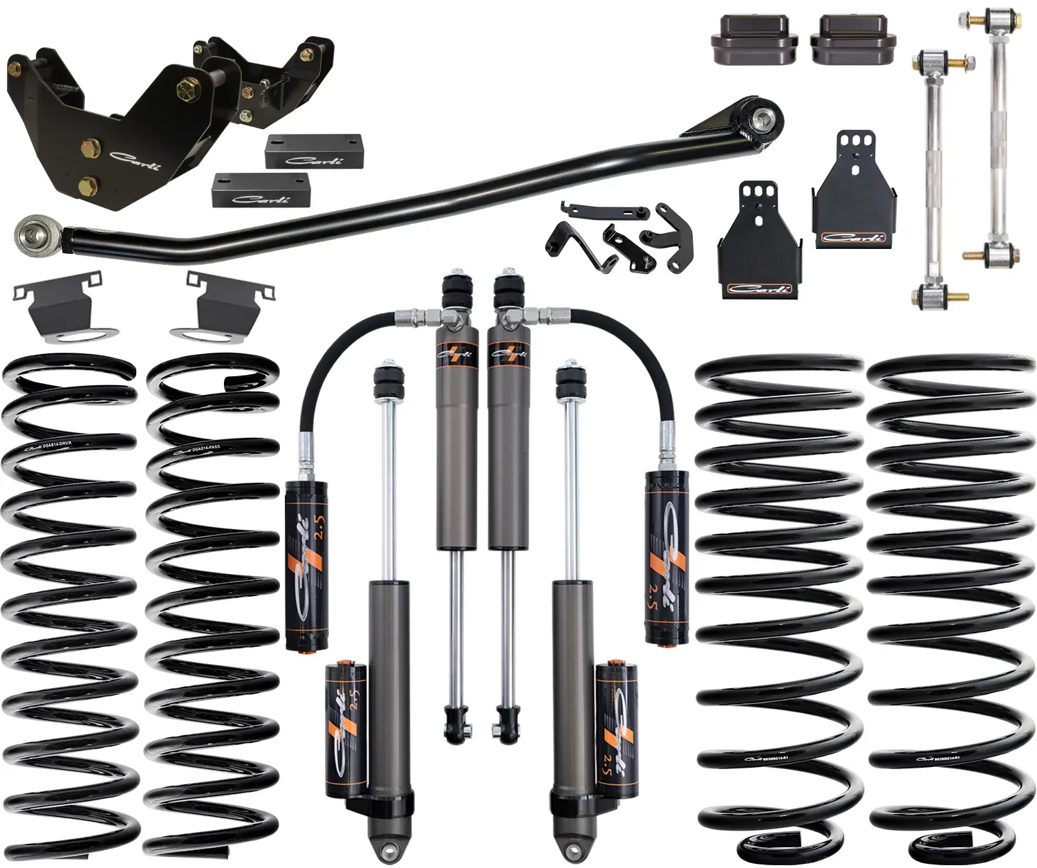 Carli Pathfinder 2" Lift System, 14-18 Ram 2500 POWER WAGON