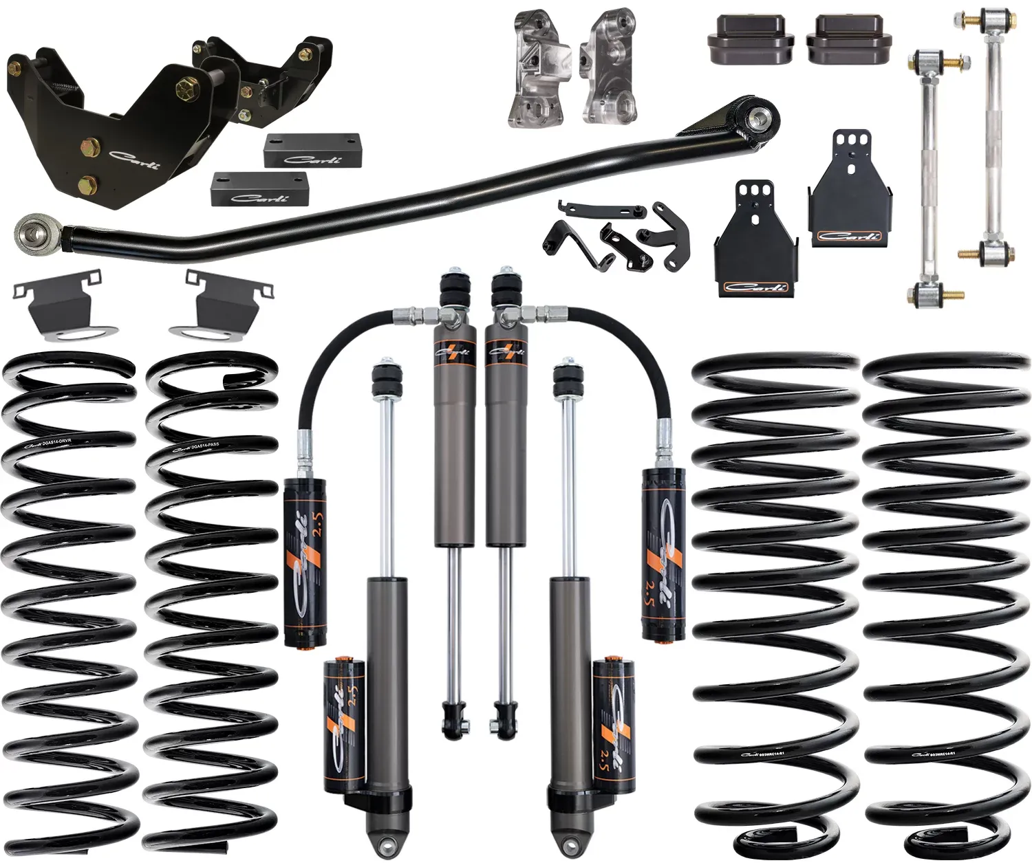 Carli Pathfinder 2" Lift System, 19+ 2500 POWER WAGON