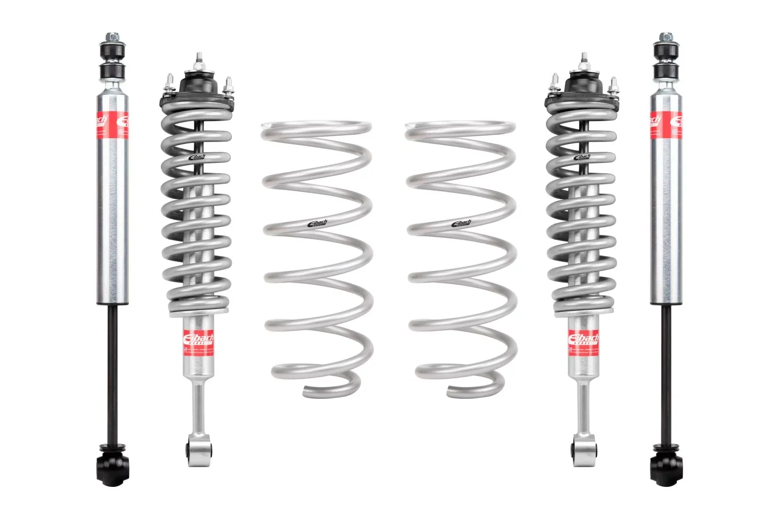 Set of 2 Assembled Front Shocks, Springs, Mounts + 2 Springs + 2 Rear Shocks