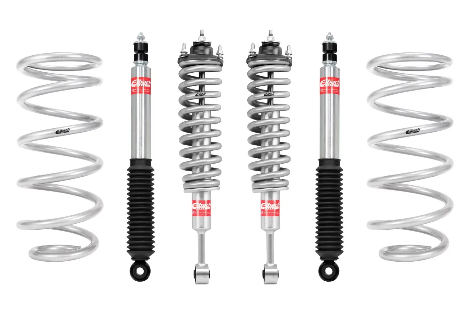 Set of 2 Assembled Front Shocks, Springs, Mounts + 2 Springs + 2 Rear Shocks