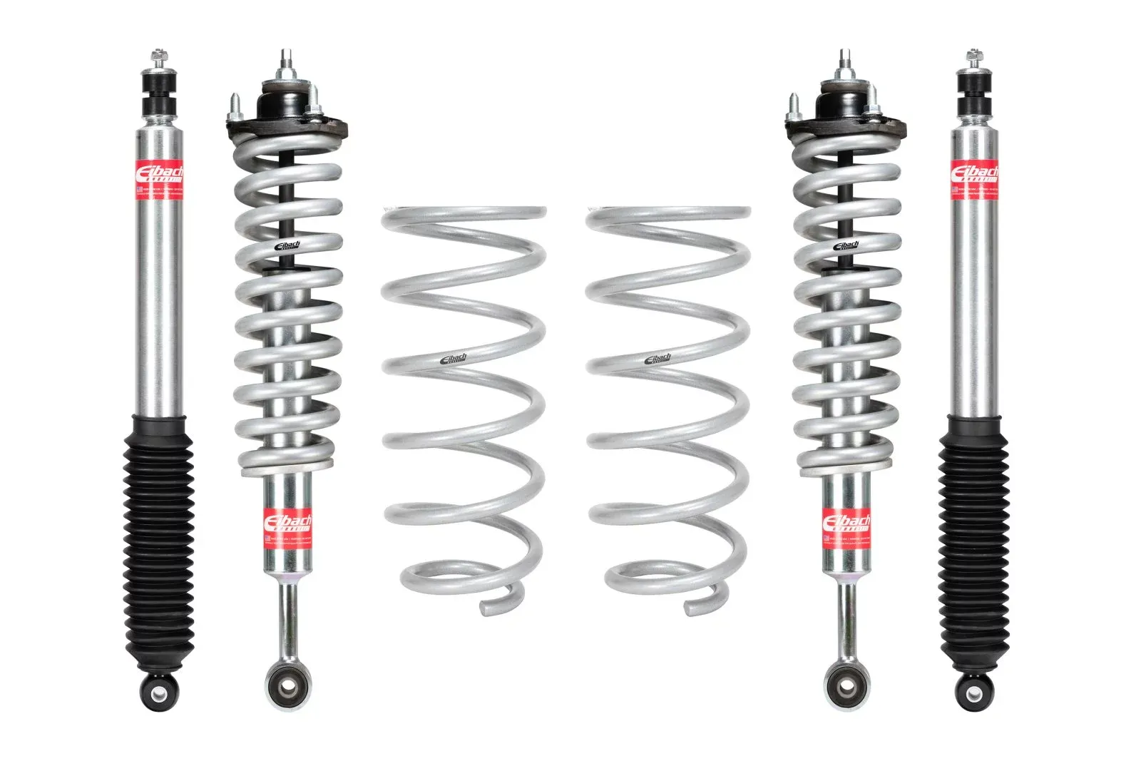 Set of 2 Assembled Front Shocks, Springs, Mounts + 2 Springs + 2 Rear Shocks