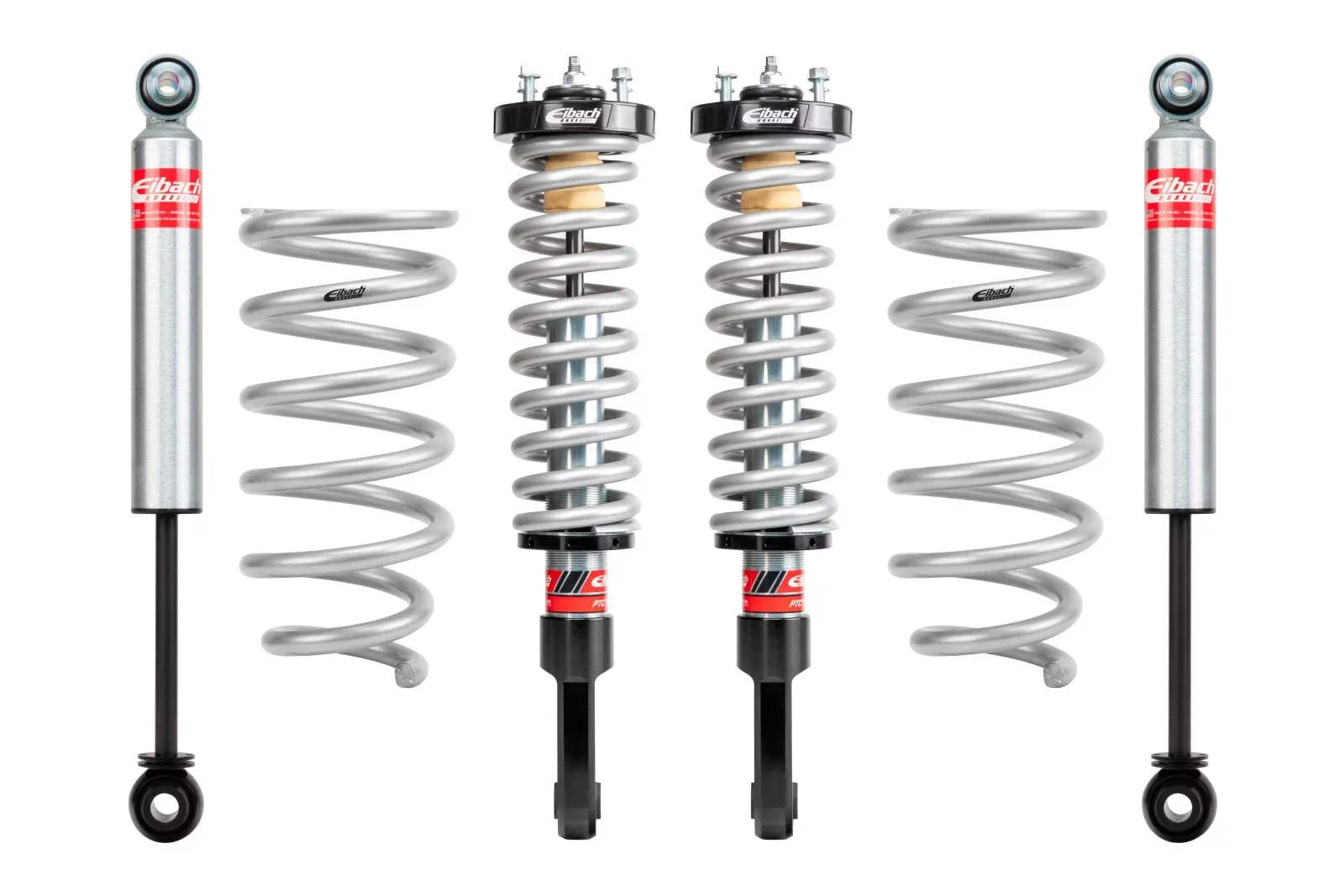 Pair of Front Coilovers + Rear Shocks + Rear Springs
