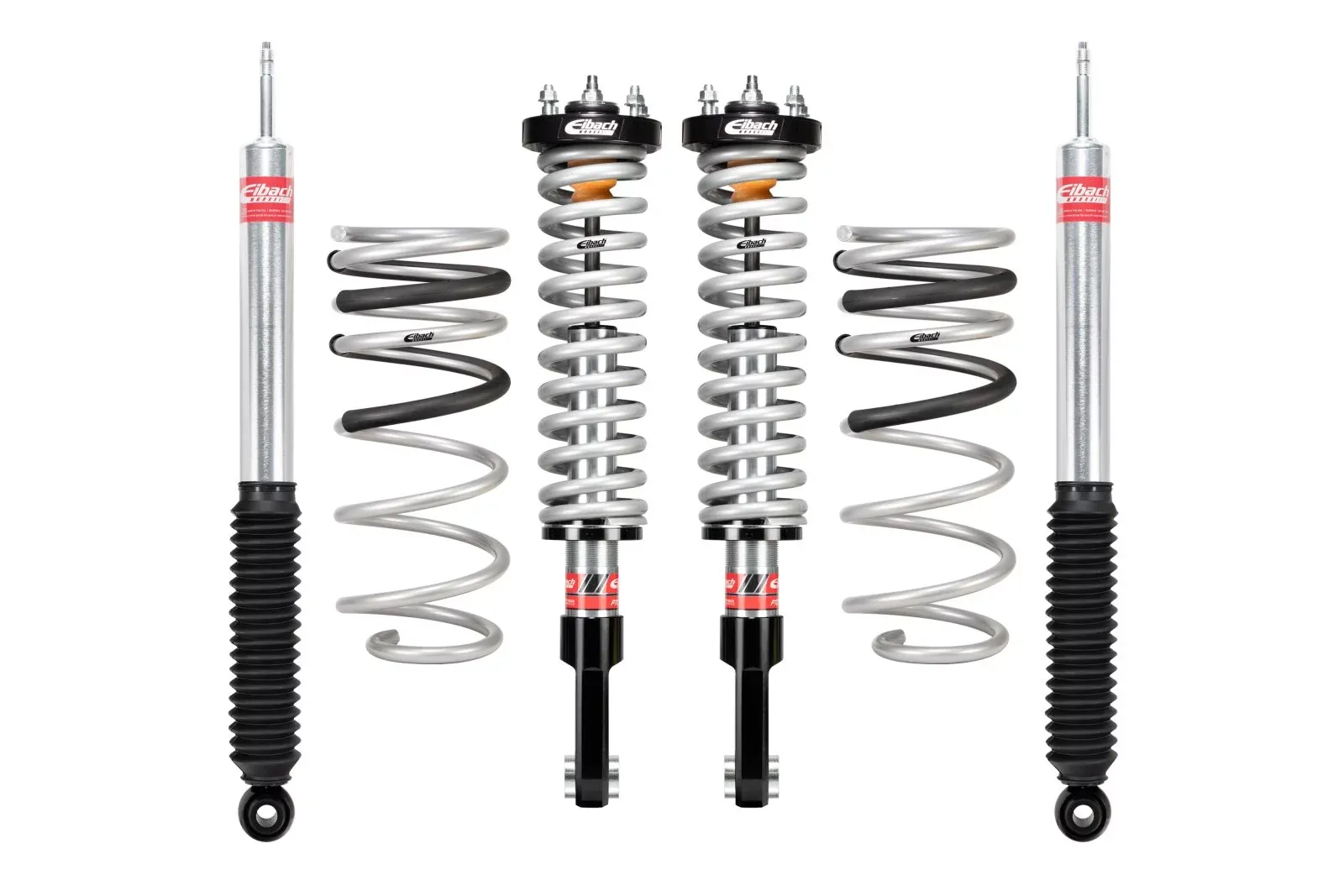 Pair of Front Coilovers + Rear Shocks + Rear Springs